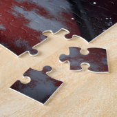 Dachshund-Weihnachtskunst Puzzle (Seite)