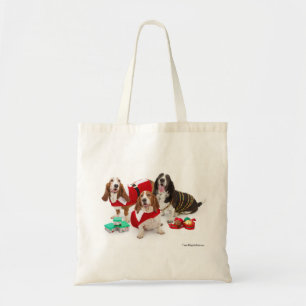 Dachshund-Weihnachtstasche Tragetasche