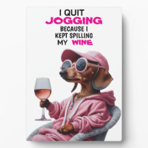 Dachshund Weintrinker