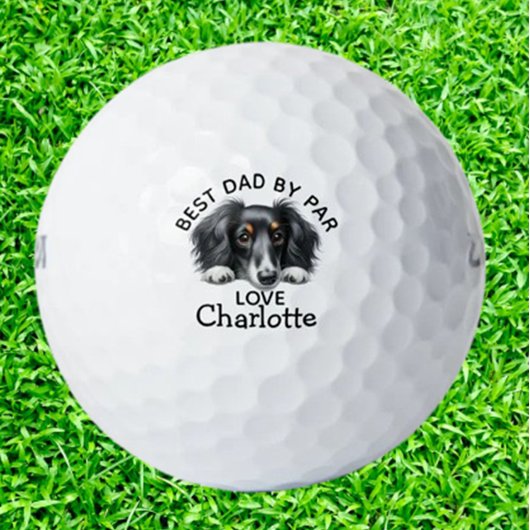 Dachshund-Welpe Golfball