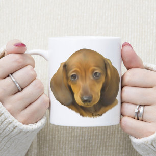 Dachshund-Welpe Kaffeetasse