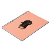 Dachshund-Welpe Notizblock (Linke Seite)
