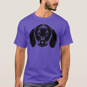 Dachshund Wiener Hund Dachs Hund Sauage Hund Mädch T-Shirt