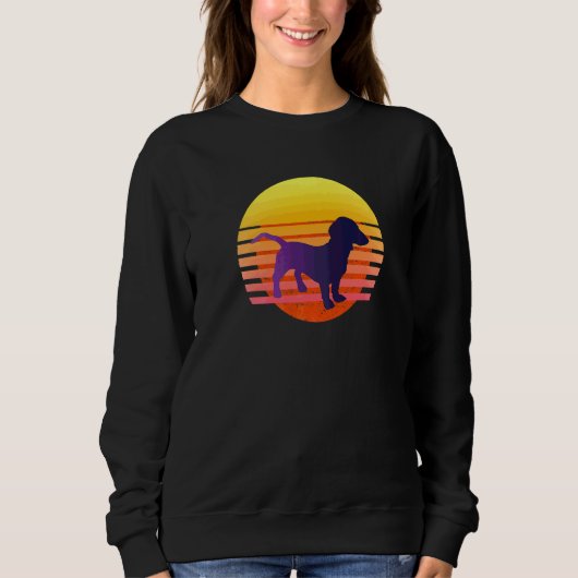 Dachshund Wiener Hund Rasse 17 Sweatshirt (Vorderseite)