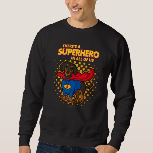 Dachshund Wiener Hund Rasse 22 Sweatshirt (Vorderseite)