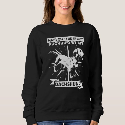 Dachshund Wiener Hund Rasse 4 Sweatshirt (Vorderseite)