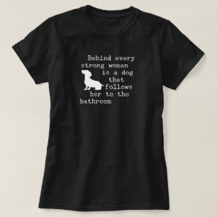 Dachshund-Witz-Zitat - Dachshund T-Shirt