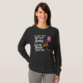 Dachshund Women 4th July Not Party Until Weiner C T-Shirt (Vorne ganz)