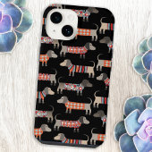 Dachshund Wurst Hund Dunkel iPhone Hülle
