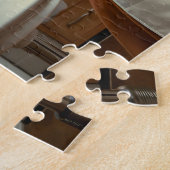 Dachshund-Zahnarzt Retro canine Zahnpflege Puzzle (Seite)