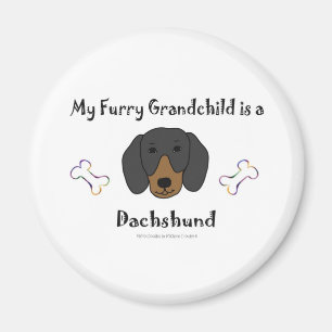 DachshundBlackTan Magnet
