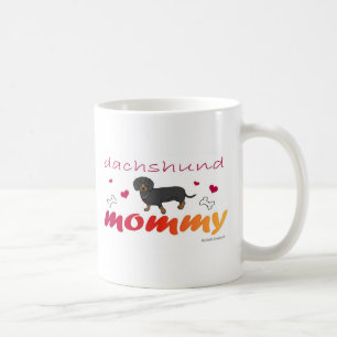 DachshundBlkTanMommy Kaffeetasse