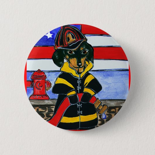 Dachshunde Button (Vorderseite)