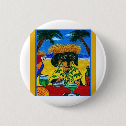 Dachshunde Button (Vorderseite)