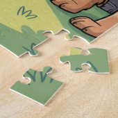 Dachshunde Kleiner Hund, große Attitüde Puzzle (Seite)