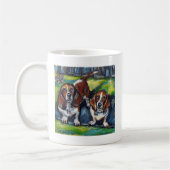 Dachshunde Murphy u. Maddy Kaffeetasse (Links)