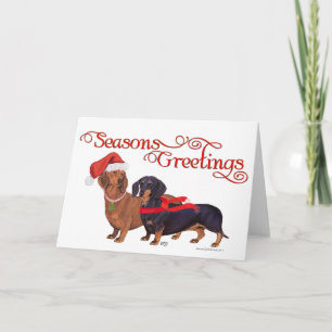 Dachshunde Weihnachten