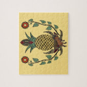 Dachshunde, Willkommen Ananas Puzzle (Vertikal)