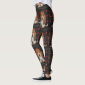 Dachshundjagdhund die Leggings der Frauen (Links)