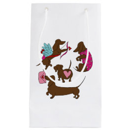 DACHSHUNDS CUPID  KLEINE GESCHENKTÜTE