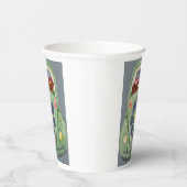 Dachshunds in Hippy Car Pappbecher (Rechts)