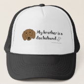 DachshundTanBrother Truckerkappe (Vorderseite)