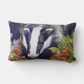 Dachskissenursprüngliche Tierkunst Lendenkissen (Rückseite)