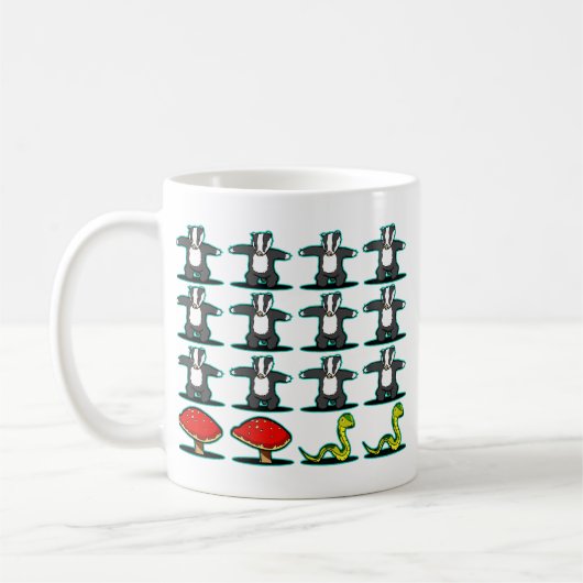 Dachspilzschlange Kaffeetasse (Links)