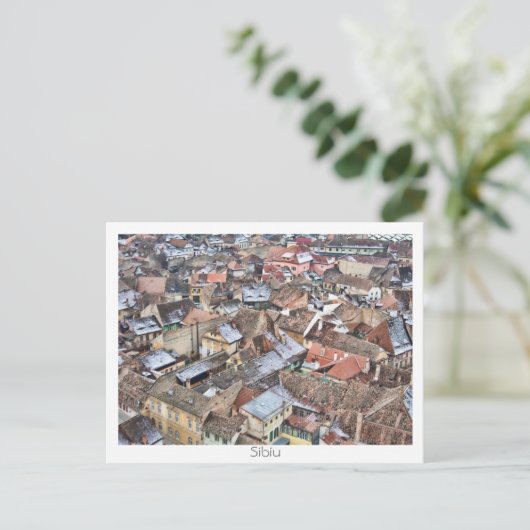 Dachspitzen Postkarte (Stehend Vorderseite)