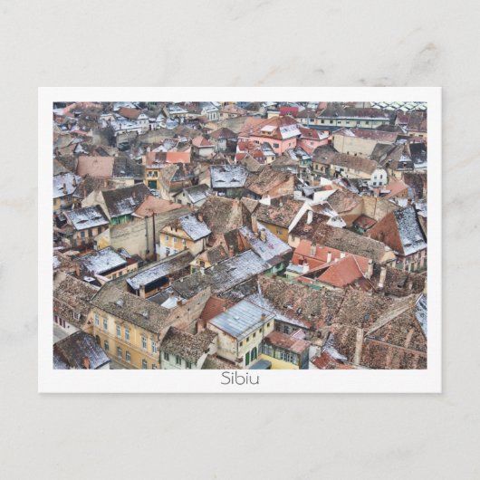 Dachspitzen Postkarte (Vorderseite)