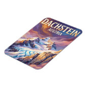 Dachstein-Gletscher Österreich Magnet (Linke Seite)