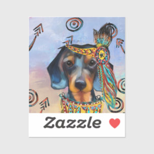 DACHSUND   AUFKLEBER