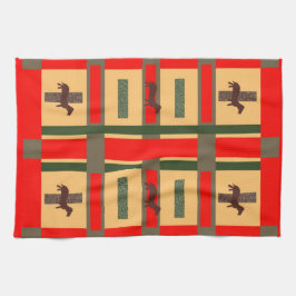 Dachsund-Geschirrtuch Küchentuch