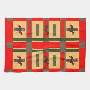 Dachsund-Geschirrtuch Küchentuch