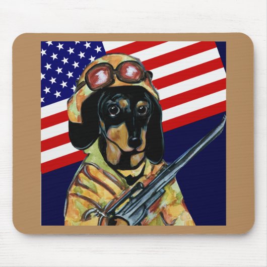 DACHSUND MOUSEPAD (Vorne)