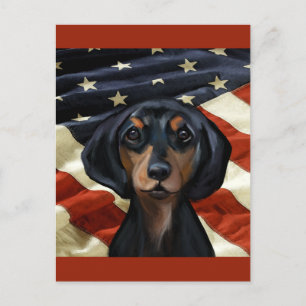 DACHSUND POSTKARTE