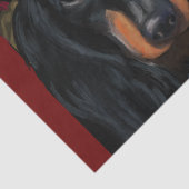 DACHSUND SEIDENPAPIER (Detail)