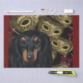 DACHSUND SEIDENPAPIER (Handwerk)