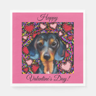 DACHSUND SERVIETTE