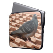 Dachtaube Laptop-Bag Laptopschutzhülle (Vorderseite Links)