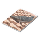 Dachtaube Notepad Notizblock (Rotiert)