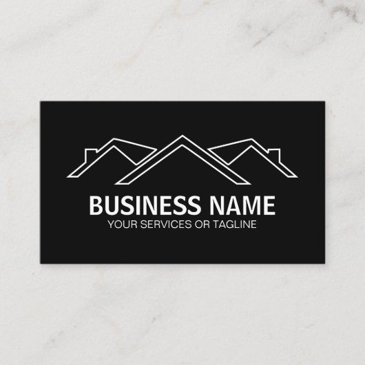 Dachüberdachung Visitenkarte (Vorderseite)