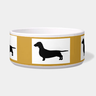 Dachund Entwurfs-Schüssel Napf