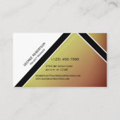 Dachunternehmen für Metall und Asphalt Visitenkarte (Rückseite)