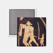 Dachvase Magnet (Vorderseite/Rückseite)