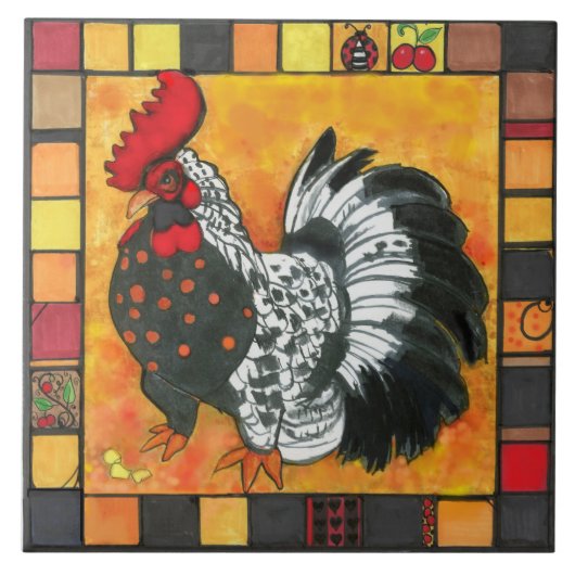 Dachziegel Fliese (Vorderseite)