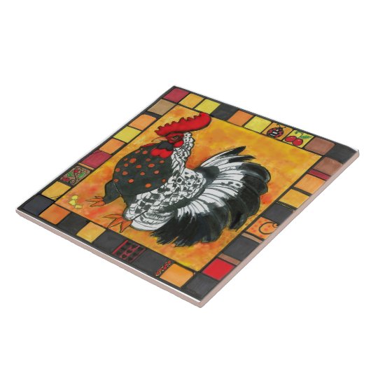 Dachziegel Fliese (Seite)