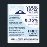 Dachziegel, Realtor, Anwesen Agent Werbung Flyer<br><div class="desc">Dach Tops,  Realtor,  Anwesen Agent Werbung Flyer durch den Business Card Store.</div>