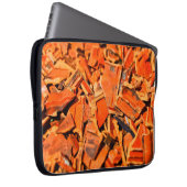 Dachziegel, rote Dachpaneele Laptopschutzhülle (Vorne Rechts)