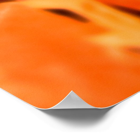 Dachziegel, rote Dachpaneele Poster (Ecke)